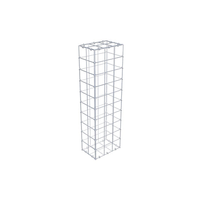 Gabion 100 cm x 20 cm x 30 cm (L x H x D), mesh size 10 cm x 10 cm, C-ring