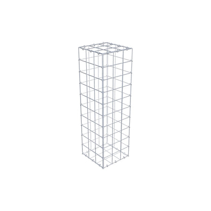 Gabião 100 cm x 30 cm x 30 cm (C x A x P), malhagem 10 cm x 10 cm, anel C