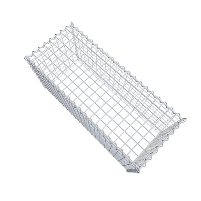 Gabbione aggiuntivo tipo 3 100 cm x 50 cm x 40 cm (L x H x P), dimensione maglia 5 cm x 5 cm, a spirale