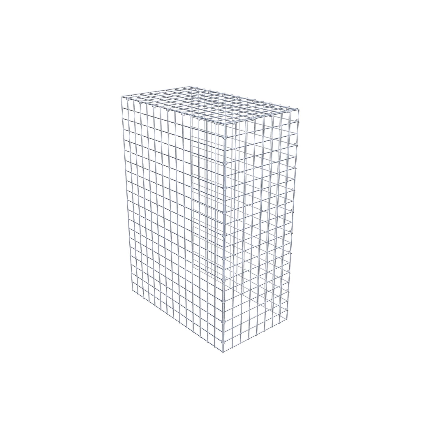 Gavión complementario de tipo 4 100 cm x 70 cm x 40 cm (L x A x P), malla 5 cm x 5 cm, anillo en C