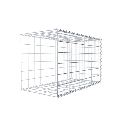 Anbaugabione Typ 2 100 cm x 60 cm x 50 cm (L x H x T), Maschenweite 10 cm x 10 cm, Spirale