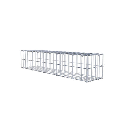 Gavión complementario tipo 2 100 cm x 20 cm x 20 cm, malla 5 cm x 10 cm, anillo en C