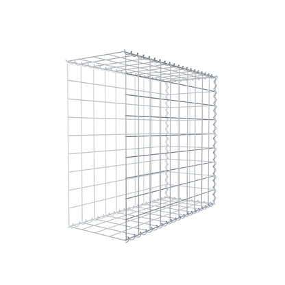 Anbaugabione Typ 2 100 cm x 90 cm x 40 cm (L x H x T), Maschenweite 10 cm x 10 cm, Spirale