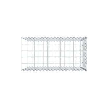 Gavión complementario tipo 2 100 cm x 70 cm x 50 cm (L x A x P), luz de malla 10 cm x 10 cm, en espiral