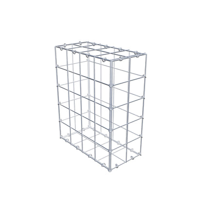 Gabião 50 cm x 40 cm x 20 cm (C x A x P), malhagem 10 cm x 10 cm, anel C