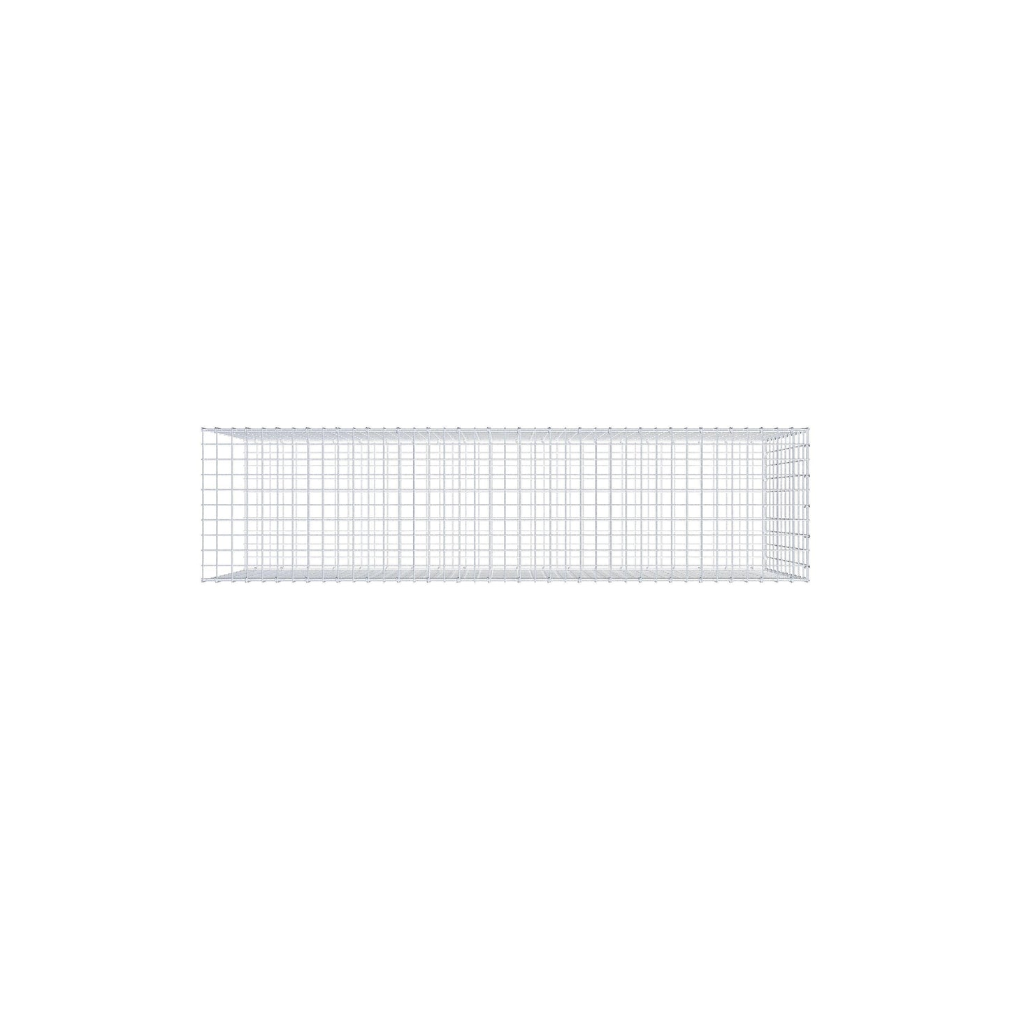 Extra gabion typ 2 200 cm x 100 cm x 50 cm, maskstorlek 5 cm x 10 cm, C-ring