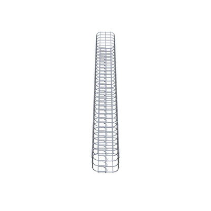 Gabionsøjle firkantet 17 cm x 17 cm, 160 cm højde, MW 5 cm x 5 cm