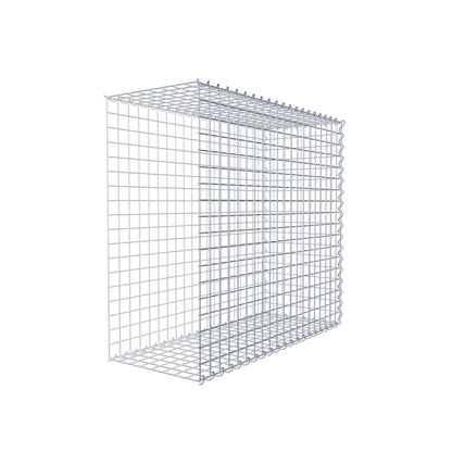 Add-on schanskorf type 2 100 cm x 90 cm x 40 cm (L x H x D), maaswijdte 5 cm x 5 cm, spiraalvormig