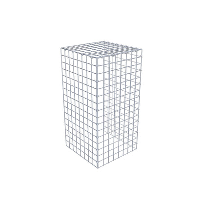 Toegevoegde pool type 4 80 cm x 40 cm x 40 cm (L x H x D), maaswijdte 5 cm x 5 cm, C-ring