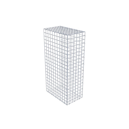 Anbaugabione Typ 2 100 cm x 50 cm x 30 cm (L x H x T), Maschenweite 5 cm x 5 cm, C-Ring