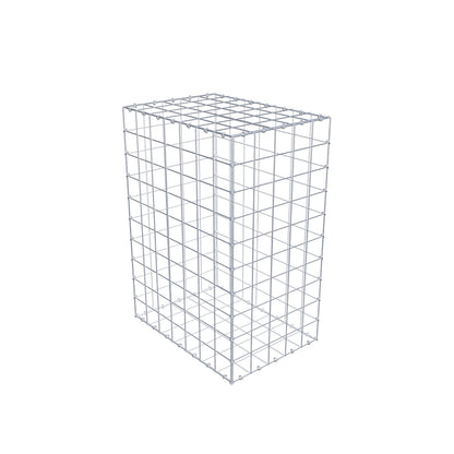 Gabião 100 cm x 70 cm x 50 cm (C x A x P), malhagem 10 cm x 10 cm, anel C