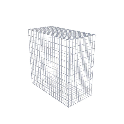 Gabion 100 cm x 100 cm x 50 cm (L x H x D), maskestørrelse 5 cm x 10 cm, C-ring