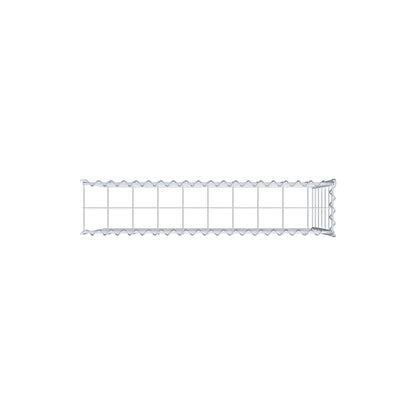 Gabião tipo 4 100 cm x 60 cm x 20 cm (C x A x P), malhagem 10 cm x 10 cm, espiral