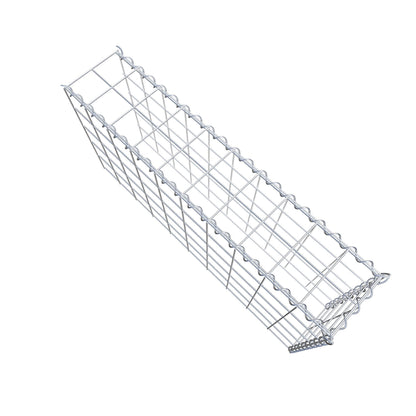 Anbaugabione Typ 4 100 cm x 50 cm x 20 cm (L x H x T), Maschenweite 10 cm x 10 cm, Spirale