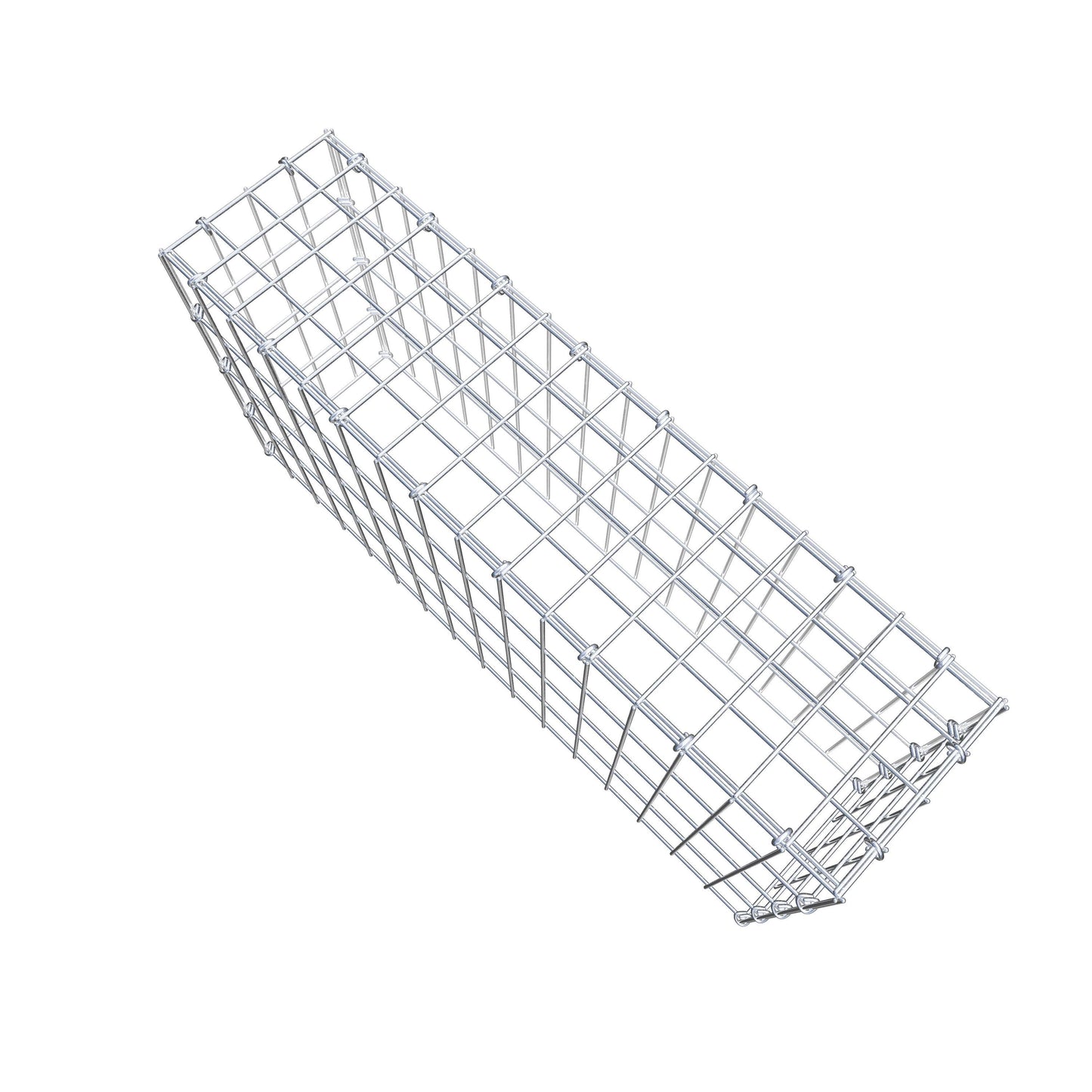 Gabião Tipo 3 80 cm x 40 cm x 20 cm (C x A x P), malhagem 5 cm x 10 cm, anel C