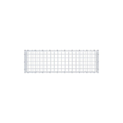 Gabion 100 cm x 20 cm x 30 cm (L x H x D), maskestørrelse 5 x 5 cm, spiralring