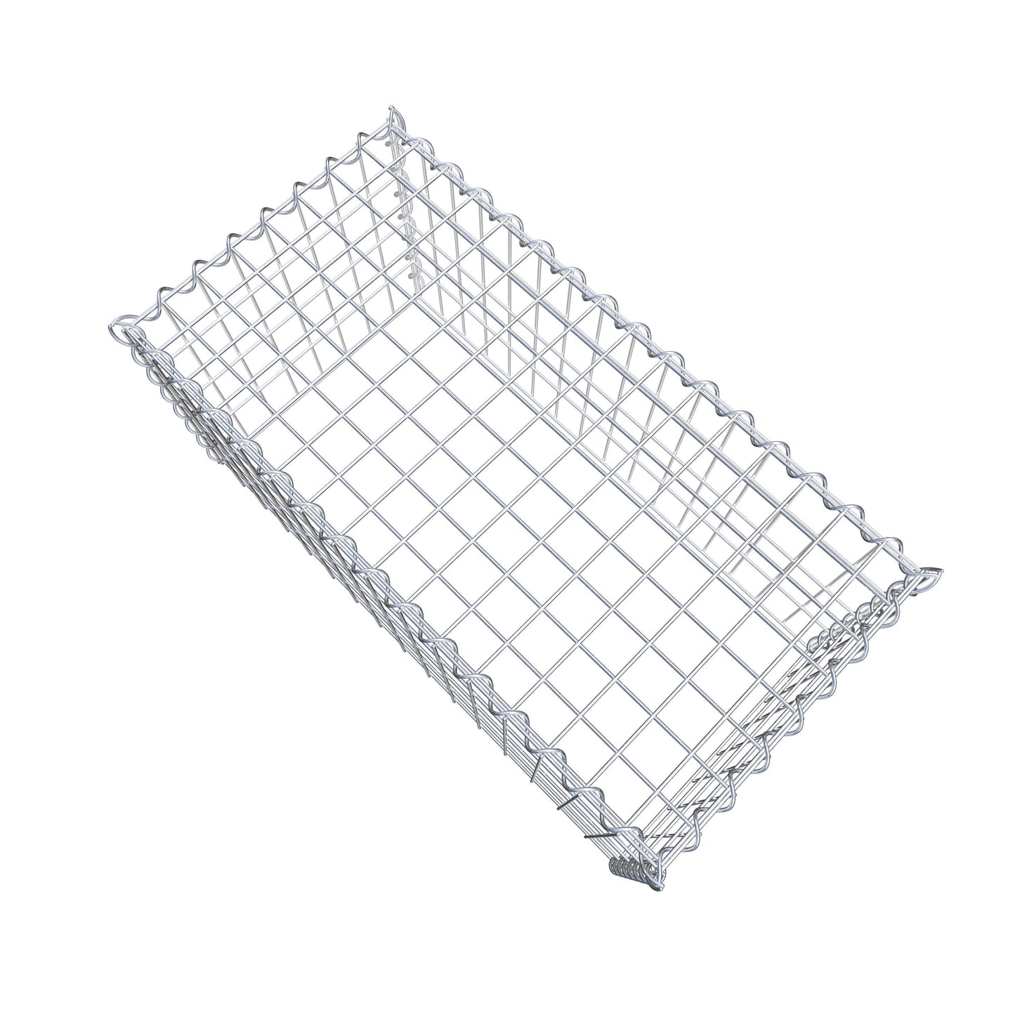 Gavión adicional tipo 3 80 cm x 40 cm x 40 cm (L x A x P), malla 5 cm x 10 cm, en espiral