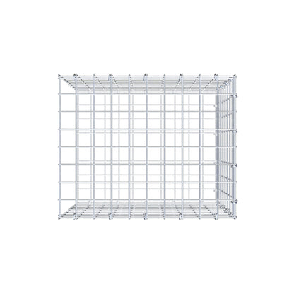 Anbaugabione Typ 2 50 cm x 40 cm x 40 cm (L x H x T), Maschenweite 5 cm x 5 cm, C-Ring