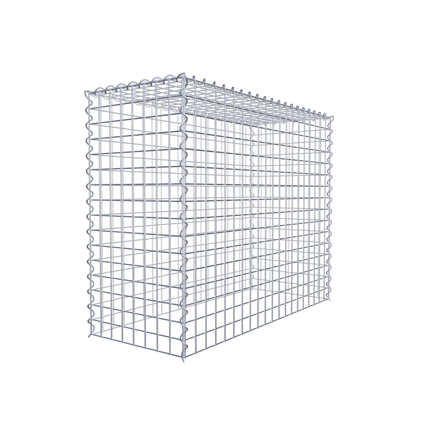 Gavión complementario tipo 3 100 cm x 80 cm x 40 cm (L x A x P), malla 5 cm x 5 cm, espiral