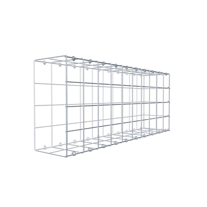 Anbaugabione Typ 2 100 cm x 40 cm x 20 cm (L x H x T), Maschenweite 10 cm x 10 cm, C-Ring