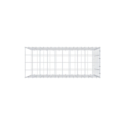 Anbaugabione Typ 2 100 cm x 60 cm x 40 cm (L x H x T), Maschenweite 10 cm x 10 cm, C-Ring