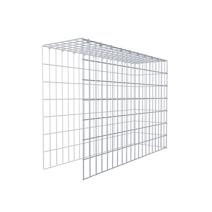 Gabião Tipo 4 100 cm x 70 cm x 30 cm (C x A x P), malhagem 5 cm x 10 cm, anel C
