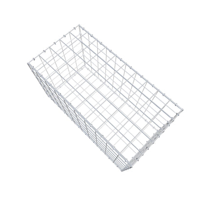 Gabion 100 cm x 60 cm x 50 cm (L x H x P), mailles 10 cm x 10 cm, anneau en C
