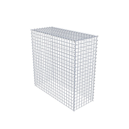 Anbaugabione Typ 3 100 cm x 100 cm x 40 cm (L x H x T), Maschenweite 5 cm x 5 cm, Spirale