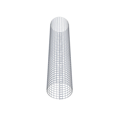Gabionensäule rund 42 cm Durchmesser, 200 cm Höhe, Maschenweite 5 cm x 5 cm