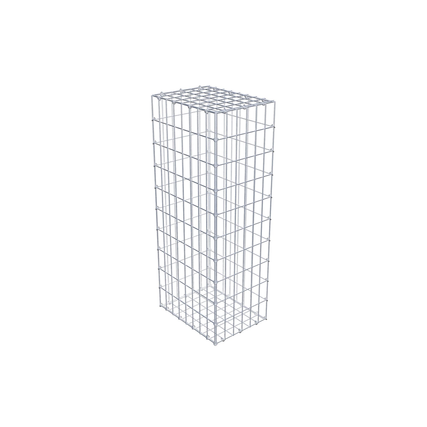 Gabione 100 cm x 40 cm x 30 cm (L x H x T), Maschenweite 5 cm x 10 cm, C-Ring