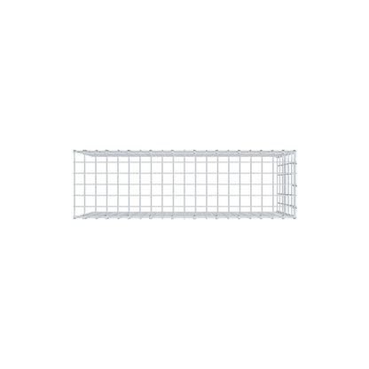Anbaugabione Typ 4 100 cm x 60 cm x 30 cm (L x H x T), Maschenweite 5 cm x 10 cm, C-Ring