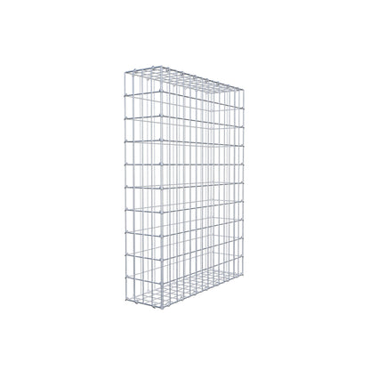 Gabbione 100 cm x 70 cm x 20 cm (L x H x P), maglia 5 cm x 10 cm, anello a C