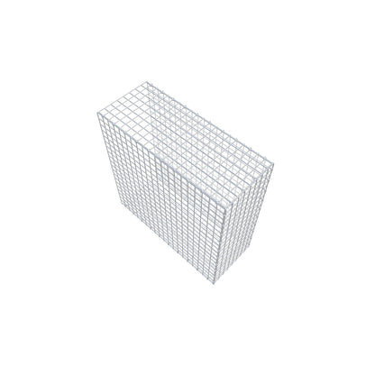 Gavión adicional tipo 2 100 cm x 100 cm x 40 cm (L x A x P), malla 5 cm x 5 cm, anillo en C