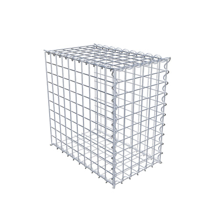 Add-on schanskorf type 2 50 cm x 50 cm x 30 cm (L x H x D), maaswijdte 5 cm x 5 cm, spiraalvormig