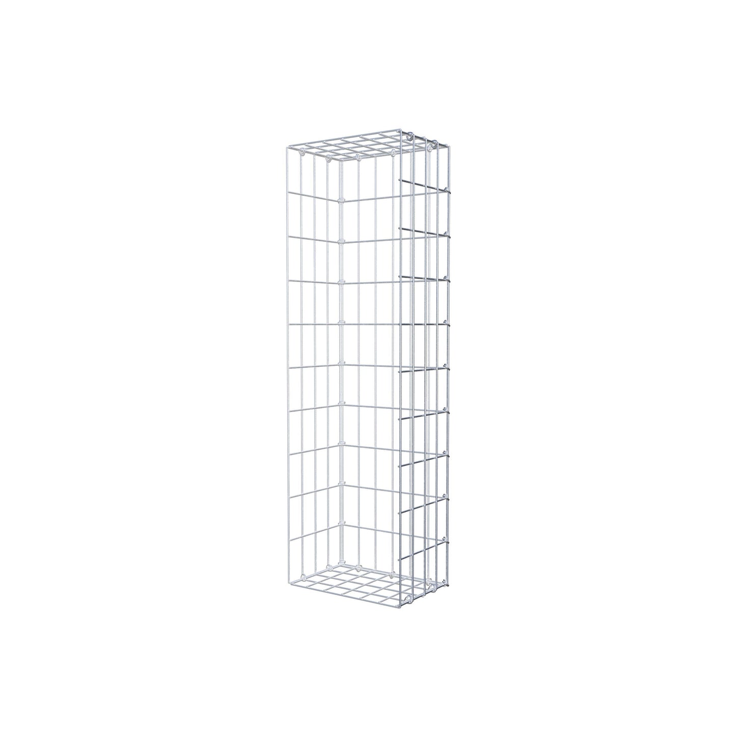 Anbaugabione Typ 2 100 cm x 20 cm x 30 cm, Maschenweite 5 cm x 10 cm, C-Ring