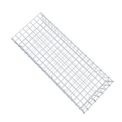 Pile aggiuntivo tipo 2 100 cm x 20 cm x 40 cm, maglia 5 cm x 10 cm, anello a C
