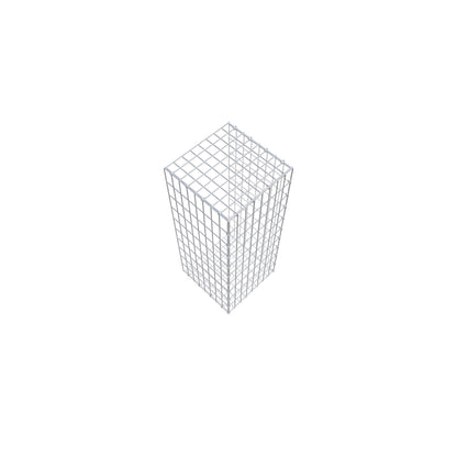 Tilläggspåle typ 2 100 cm x 40 cm x 40 cm, maskstorlek 5 cm x 10 cm, C-ring