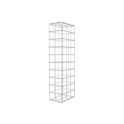 Gabião 100 cm x 30 cm x 20 cm (C x A x P), malhagem 10 cm x 10 cm, anel C