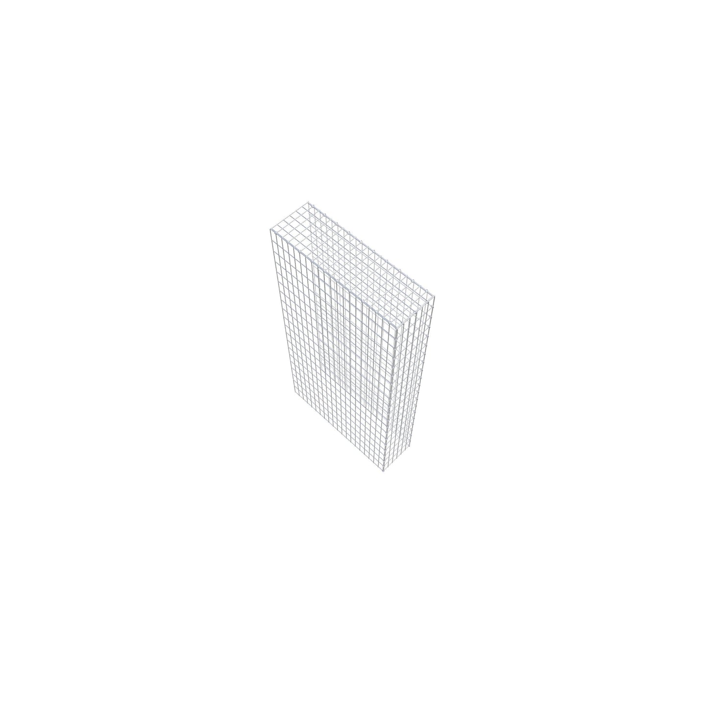 Monteret gabion type 4 200 cm x 100 cm x 30 cm (L x H x D), maskestørrelse 5 cm x 10 cm, C-ring