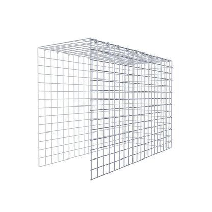 Gavión complementario de tipo 4 100 cm x 70 cm x 40 cm (L x A x P), malla 5 cm x 5 cm, anillo en C