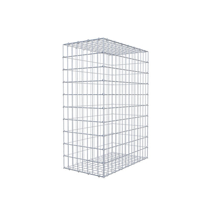 Gavión 100 cm x 70 cm x 40 cm (L x A x P), luz de malla 5 cm x 10 cm, anillo en C