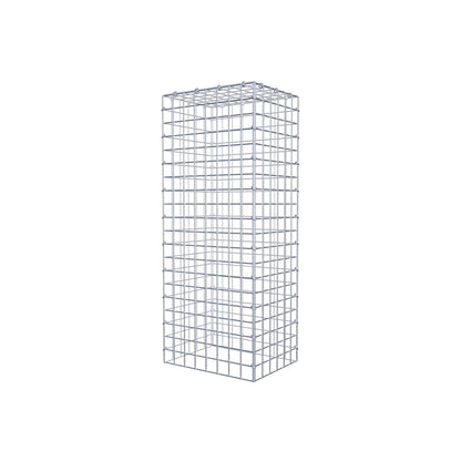 Gabião Tipo 3 100 cm x 30 cm x 40 cm (C x A x P), malhagem 5 cm x 5 cm, anel C