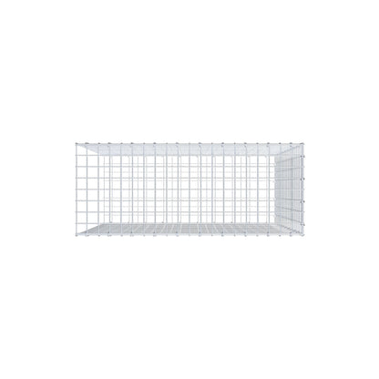 Gavión adicional tipo 2 100 cm x 100 cm x 40 cm (L x A x P), malla 5 cm x 5 cm, anillo en C