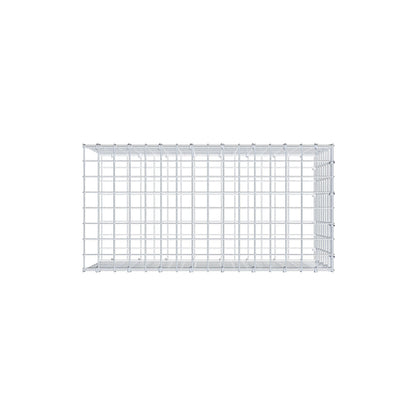 Anbaugabione Typ 2 80 cm x 40 cm x 40 cm (L x H x T), Maschenweite 5 cm x 5 cm, C-Ring