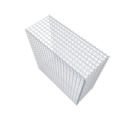 Gabion rapporté type 2 100 cm x 100 cm x 40 cm (L x H x P), mailles 5 cm x 5 cm, spirale