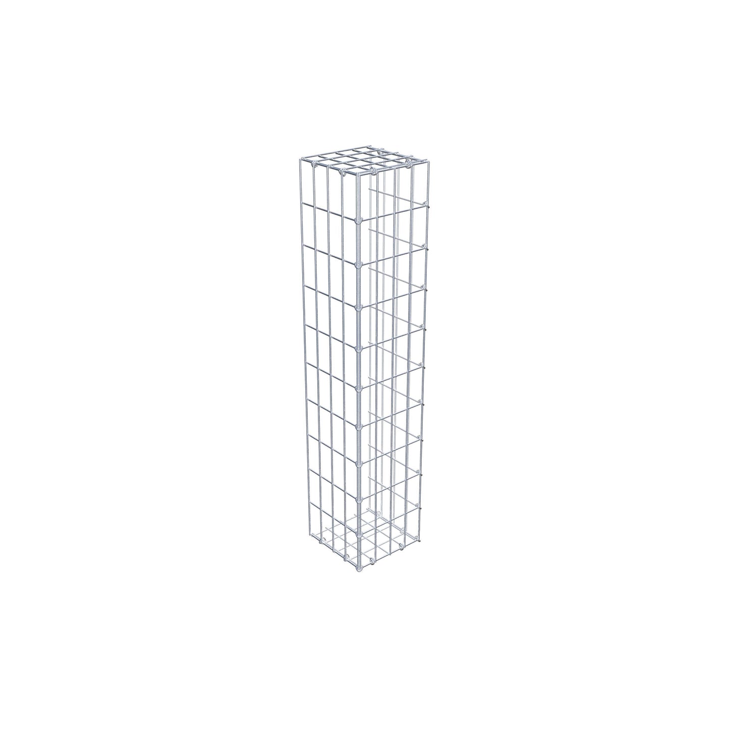 Gavión complementario tipo 2 100 cm x 20 cm x 20 cm, malla 5 cm x 10 cm, anillo en C