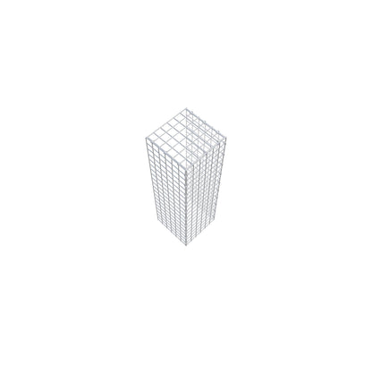 Anbaugabione Typ 4 100 cm x 30 cm x 30 cm (L x H x T), Maschenweite 5 cm x 5 cm, C-Ring