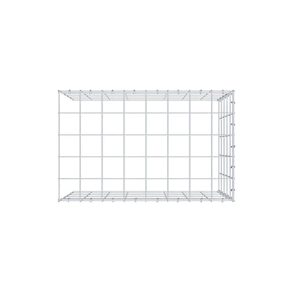 Anbaugabione Typ 4 80 cm x 50 cm x 50 cm (L x H x T), Maschenweite 10 cm x 10 cm, C-Ring