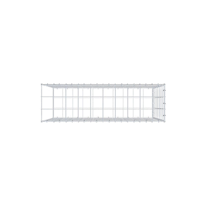 Gabião Tipo 2 100 cm x 70 cm x 30 cm (C x A x P), malhagem 10 cm x 10 cm, anel C