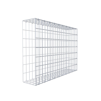 Gabião Tipo 2 100 cm x 70 cm x 20 cm, malhagem 5 cm x 10 cm, anel C